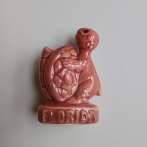 Vtg TurtleToothpick Holder